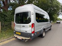 USED 2015 65 FORD TRANSIT 2.2 TDCi 350 125BHP L4 H2 JUMBO TWIN WHEEL DISABLED WHEEL CHAIR ACCESSIBLE MINI BUS ULEZ OK+TAILLIFT+1 OWNER+