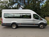 USED 2015 65 FORD TRANSIT 2.2 TDCi 350 125BHP L4 H2 JUMBO TWIN WHEEL DISABLED WHEEL CHAIR ACCESSIBLE MINI BUS ULEZ OK+TAILLIFT+1 OWNER+