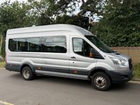 USED 2015 65 FORD TRANSIT 2.2 TDCi 350 125BHP L4 H2 JUMBO TWIN WHEEL DISABLED WHEEL CHAIR ACCESSIBLE MINI BUS ULEZ OK+TAILLIFT+1 OWNER+