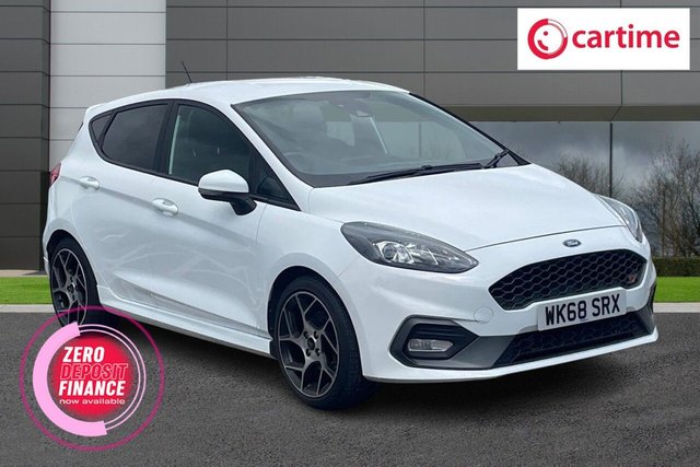 View our Ford Fiesta 1.5T EcoBoost ST-2 Hatchback 5dr Petrol Manual Euro 6 (200 ps) Touchscreen, Apple CarPlay / Android Auto, B and O Sound System, Bluetooth, DAB - Digital Radio