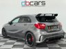 USED 2013 63 MERCEDES-BENZ A-CLASS 2.0 A45 AMG Hatchback 5dr Petrol SpdS DCT 4MATIC Euro 6 (s/s) (360 ps) LONG MOT, COMPRENEHSIVE SERVICE HISTORY, BODYKIT & SPOILER, PAN ROOF, HARMAN KARDON SOUND SYSTEM, HEATED SEATS, BLUETOOTH AUDIO AND TELEPHONE, MULTI-FUNCTION STEERING WHEEL, ELECTRIC FOLDING WING MIRORS, SAT NAV, AC, REVERSING CAMERA, FRONT & REAR PARKING SENSORS