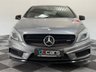 USED 2013 63 MERCEDES-BENZ A-CLASS 2.0 A45 AMG Hatchback 5dr Petrol SpdS DCT 4MATIC Euro 6 (s/s) (360 ps) LONG MOT, COMPRENEHSIVE SERVICE HISTORY, BODYKIT & SPOILER, PAN ROOF, HARMAN KARDON SOUND SYSTEM, HEATED SEATS, BLUETOOTH AUDIO AND TELEPHONE, MULTI-FUNCTION STEERING WHEEL, ELECTRIC FOLDING WING MIRORS, SAT NAV, AC, REVERSING CAMERA, FRONT & REAR PARKING SENSORS