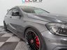USED 2013 63 MERCEDES-BENZ A-CLASS 2.0 A45 AMG Hatchback 5dr Petrol SpdS DCT 4MATIC Euro 6 (s/s) (360 ps) LONG MOT, COMPRENEHSIVE SERVICE HISTORY, BODYKIT & SPOILER, PAN ROOF, HARMAN KARDON SOUND SYSTEM, HEATED SEATS, BLUETOOTH AUDIO AND TELEPHONE, MULTI-FUNCTION STEERING WHEEL, ELECTRIC FOLDING WING MIRORS, SAT NAV, AC, REVERSING CAMERA, FRONT & REAR PARKING SENSORS