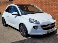 USED 2014 14 VAUXHALL ADAM 1.2 16v GLAM Hatchback 3dr Petrol Manual Euro 5 (70 ps) 