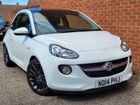 USED 2014 14 VAUXHALL ADAM 1.2 16v GLAM Hatchback 3dr Petrol Manual Euro 5 (70 ps) 