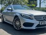 USED 2016 66 MERCEDES-BENZ C-CLASS 2.1 C220d AMG Line (Premium) Saloon 4dr Diesel 7G-Tronic+ Euro 6 (s/s) (170 ps) 