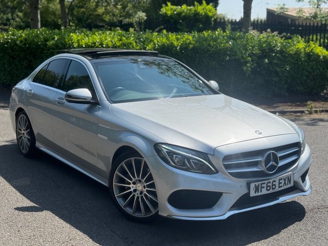 2016 66 Mercedes-Benz C-Class 2.1 C220d AMG Line (Premium) Saloon 4dr Diesel 7G-Tronic+ Euro 6 (s/s) (170 ps)