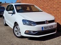 USED 2015 15 VOLKSWAGEN POLO 1.2 TSI BlueMotion Tech SE Hatchback 5dr Petrol Manual Euro 6 (s/s) (90 ps) 