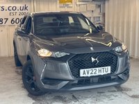 USED 2022 22 DS AUTOMOBILES DS 3 CROSSBACK E-TENSE 50kWh Performance Line Crossback 5dr Electric Auto (136 ps)+1 OWNER FROM NEW+FSH+2KEYS+APPS+DIGITAL DASH+MEDIA+HALF LEATHER SEATS+PRIVACY+PARK CONTROL 1 OWNER FROM NEW+PRIVACY+MEDIA+CLIMATE+PARK CONTROL+ALLOYS+APPS+BLUETOOTH+DIGITAL DASH+CRUISE+HPI CLEAR