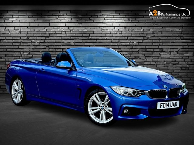 2014 14 BMW 4 Series 2.0 428i M Sport Convertible 2dr Petrol Auto Euro 6 (s/s) (245 ps)