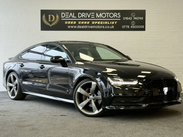 2017 67 Audi A7 3.0 TDI V6 Black Edition Sportback 5dr Diesel S Tronic quattro Euro 6 (s/s) (272 ps)