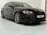 USED 2018 18 AUDI S3 2.0 TFSI Black Edition Saloon 4dr Petrol S Tronic quattro Euro 6 (s/s) (310 ps) F/S/H, LOW MILEAGE, WARRANTY