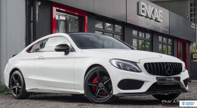 2018 18 Mercedes-Benz C-Class 2.0 C200 AMG Line Coupe 2dr Petrol G-Tronic+ Euro 6 (s/s) (184 ps)