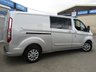 USED 2021 71 FORD TRANSIT CUSTOM 2.0 320 EcoBlue Limited Crew Van Double Cab 5dr Diesel Manual L2 H1 Euro 6 (s/s) (6 Seat) (130 ps) 2 KEYS LWB COMBI VAN