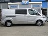 USED 2021 71 FORD TRANSIT CUSTOM 2.0 320 EcoBlue Limited Crew Van Double Cab 5dr Diesel Manual L2 H1 Euro 6 (s/s) (6 Seat) (130 ps) 2 KEYS LWB COMBI VAN