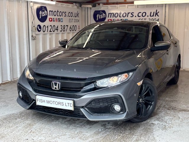 2018 18 HONDA CIVIC 1.0 VTEC Turbo EX Hatchback 5dr Petrol Manual Euro 6 (s/s) (129 ps)+1 FORMER KEEPER+FSH+2 KEYS+PANORAMIC SUNROOF+LEATHER SEATS+MEDIA+APPS+NAVIGATION+ACTIVE CRUISE CONTROL+ 2 KEYS+1 FORMER KEEPER+FSH+NAV+PANORAMIC SUNROOF+CRUISE+BLUETOOTH+MEDIA+HEATED LEATHER SEATS+PARK CONTROL WITH CAMERA+USB+AUX+DAB+CLIMATE+ALLOYS+HPI CLEAR