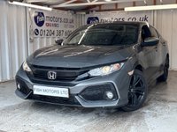 USED 2018 18 HONDA CIVIC 1.0 VTEC Turbo EX Hatchback 5dr Petrol Manual Euro 6 (s/s) (129 ps)+1 FORMER KEEPER+FSH+2 KEYS+PANORAMIC SUNROOF+LEATHER SEATS+MEDIA+APPS+NAVIGATION+ACTIVE CRUISE CONTROL+ 2 KEYS+1 FORMER KEEPER+FSH+NAV+PANORAMIC SUNROOF+CRUISE+BLUETOOTH+MEDIA+HEATED LEATHER SEATS+PARK CONTROL WITH CAMERA+USB+AUX+DAB+CLIMATE+ALLOYS+HPI CLEAR