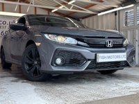 USED 2018 18 HONDA CIVIC 1.0 VTEC Turbo EX Hatchback 5dr Petrol Manual Euro 6 (s/s) (129 ps)+1 FORMER KEEPER+FSH+2 KEYS+PANORAMIC SUNROOF+LEATHER SEATS+MEDIA+APPS+NAVIGATION+ACTIVE CRUISE CONTROL+ 2 KEYS+1 FORMER KEEPER+FSH+NAV+PANORAMIC SUNROOF+CRUISE+BLUETOOTH+MEDIA+HEATED LEATHER SEATS+PARK CONTROL WITH CAMERA+USB+AUX+DAB+CLIMATE+ALLOYS+HPI CLEAR