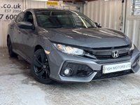 USED 2018 18 HONDA CIVIC 1.0 VTEC Turbo EX Hatchback 5dr Petrol Manual Euro 6 (s/s) (129 ps)+1 FORMER KEEPER+FSH+2 KEYS+PANORAMIC SUNROOF+LEATHER SEATS+MEDIA+APPS+NAVIGATION+ACTIVE CRUISE CONTROL+ 2 KEYS+1 FORMER KEEPER+FSH+NAV+PANORAMIC SUNROOF+CRUISE+BLUETOOTH+MEDIA+HEATED LEATHER SEATS+PARK CONTROL WITH CAMERA+USB+AUX+DAB+CLIMATE+ALLOYS+HPI CLEAR