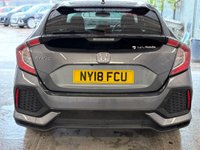USED 2018 18 HONDA CIVIC 1.0 VTEC Turbo EX Hatchback 5dr Petrol Manual Euro 6 (s/s) (129 ps)+1 FORMER KEEPER+FSH+2 KEYS+PANORAMIC SUNROOF+LEATHER SEATS+MEDIA+APPS+NAVIGATION+ACTIVE CRUISE CONTROL+ 2 KEYS+1 FORMER KEEPER+FSH+NAV+PANORAMIC SUNROOF+CRUISE+BLUETOOTH+MEDIA+HEATED LEATHER SEATS+PARK CONTROL WITH CAMERA+USB+AUX+DAB+CLIMATE+ALLOYS+HPI CLEAR