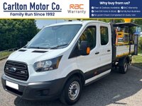 USED 2017 67 FORD TRANSIT 2.0 350 Ecoblue Leader D/Cab Tipper L3 [ HIGHWAY MAINTENANCE ] Euro 6 130bhp Direct to us from lease company