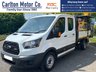 USED 2017 67 FORD TRANSIT 2.0 350 Ecoblue Leader D/Cab Tipper L3 [ HIGHWAY MAINTENANCE ] Euro 6 130bhp Direct to us from lease company