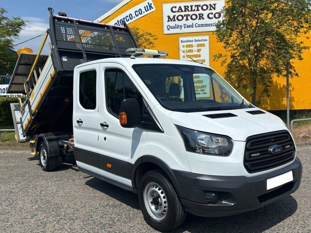 2017 67 Ford Transit 2.0 350 Ecoblue Leader D/Cab Tipper L3 [ HIGHWAY MAINTENANCE ] Euro 6 130bhp