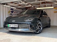 USED 2023 73 HYUNDAI IONIQ 6 77.4kWh Ultimate Saloon 4dr Electric Auto (228 ps)+1 OWNER FROM NEW+2 KEYS+2 CHARGE CABLES+PANORAMIC SUNROOF+MEDIA+APPS+DIGITAL COCKPIT+LEATHER HEATED SEATS+PRIVACY 2 KEYS+1 OWNER FROM NEW+ALLOYS+2 CABLES+PANORAMIC SUNROOF+PRIVACY+DIGITAL DASH+NAV+FULL LEATHER SEATS+BLUETOOTH+MEDIA+CLIMATE+PARK SENSORS+CRUISE+HEATED SEATS+HPI CLEAR