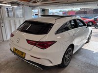 USED 2021 71 MERCEDES-BENZ CLA 1.3 CLA250e 15.6kWh AMG Line (Premium Plus) Shooting Brake 5dr Petrol Plug-in Hybrid 8G-DCT Euro 6 (s/s) (218 ps)+1 OWNER FROM NEW+2 KEYS+PANORAMIC SUNROOF+DIGITAL COCKPIT+FULL LEATHER SEATS+PRIVACY 2 KEYS+1 OWNER FROM NEW+CABLE+FULL LEATHER SEATS+PARK CONTROL+NAV+PANORAMIC SUNROOF+PRIVACY+CLIMATE+BLUETOOTH+MEDIA+18" ALLOYS+CRUISE+HEATED FRONT SEATS+HPI CLEAR