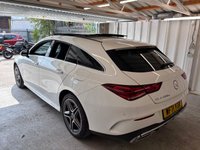 USED 2021 71 MERCEDES-BENZ CLA 1.3 CLA250e 15.6kWh AMG Line (Premium Plus) Shooting Brake 5dr Petrol Plug-in Hybrid 8G-DCT Euro 6 (s/s) (218 ps)+1 OWNER FROM NEW+2 KEYS+PANORAMIC SUNROOF+DIGITAL COCKPIT+FULL LEATHER SEATS+PRIVACY 2 KEYS+1 OWNER FROM NEW+CABLE+FULL LEATHER SEATS+PARK CONTROL+NAV+PANORAMIC SUNROOF+PRIVACY+CLIMATE+BLUETOOTH+MEDIA+18" ALLOYS+CRUISE+HEATED FRONT SEATS+HPI CLEAR