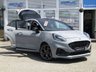 USED 2022 22 FORD PUMA 1.5T EcoBoost ST SUV 5dr Petrol Manual Euro 6 (s/s) (200 ps) Finished in  GREY MATTER with HEATED PERFORMANCE LEATHER/ALCANTARA Trim. This Ford Puma certainly looks the part, it is the sportiest version of the Puma compact SUV, with meaner looks and a racier setup, It's got the raised up driving position, the eye-catching design, and a miniature SUV shape. Features include Sat Nav with Virtual Dash, DAB Radio, 19" ALLOYS, ST Performance Pack,  B/Tooth, Apple Play, B&O Premium Audio and much more. Serviced at 13412 miles, 26873 miles and at 33701 miles.1