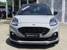 USED 2022 22 FORD PUMA 1.5T EcoBoost ST SUV 5dr Petrol Manual Euro 6 (s/s) (200 ps) Finished in  GREY MATTER with HEATED PERFORMANCE LEATHER/ALCANTARA Trim. This Ford Puma certainly looks the part, it is the sportiest version of the Puma compact SUV, with meaner looks and a racier setup, It's got the raised up driving position, the eye-catching design, and a miniature SUV shape. Features include Sat Nav with Virtual Dash, DAB Radio, 19" ALLOYS, ST Performance Pack,  B/Tooth, Apple Play, B&O Premium Audio and much more. Serviced at 13412 miles, 26873 miles and at 33701 miles.1