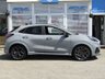 USED 2022 22 FORD PUMA 1.5T EcoBoost ST SUV 5dr Petrol Manual Euro 6 (s/s) (200 ps) Finished in  GREY MATTER with HEATED PERFORMANCE LEATHER/ALCANTARA Trim. This Ford Puma certainly looks the part, it is the sportiest version of the Puma compact SUV, with meaner looks and a racier setup, It's got the raised up driving position, the eye-catching design, and a miniature SUV shape. Features include Sat Nav with Virtual Dash, DAB Radio, 19" ALLOYS, ST Performance Pack,  B/Tooth, Apple Play, B&O Premium Audio and much more. Serviced at 13412 miles, 26873 miles and at 33701 miles.1