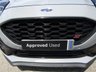 USED 2022 22 FORD PUMA 1.5T EcoBoost ST SUV 5dr Petrol Manual Euro 6 (s/s) (200 ps) Finished in  GREY MATTER with HEATED PERFORMANCE LEATHER/ALCANTARA Trim. This Ford Puma certainly looks the part, it is the sportiest version of the Puma compact SUV, with meaner looks and a racier setup, It's got the raised up driving position, the eye-catching design, and a miniature SUV shape. Features include Sat Nav with Virtual Dash, DAB Radio, 19" ALLOYS, ST Performance Pack,  B/Tooth, Apple Play, B&O Premium Audio and much more. Serviced at 13412 miles, 26873 miles and at 33701 miles.1