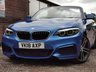 USED 2018 18 BMW 2 SERIES 1.5 218i M Sport Convertible 2dr Petrol Auto Euro 6 (s/s) (136 ps) LOW MILES & JUST 2 OWNERS!
