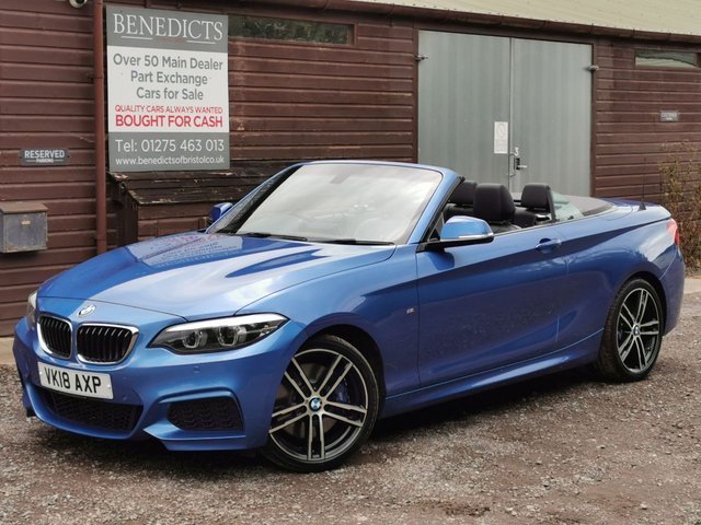 2018 18 BMW 2 Series 1.5 218i M Sport Convertible 2dr Petrol Auto Euro 6 (s/s) (136 ps)