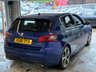 USED 2018 18 PEUGEOT 308 1.5 BlueHDi GT Line Hatchback 5dr Diesel Manual Euro 6 (s/s) (130 ps)+1 FORMER KEEPER+2 KEYS+FSH 7 STAMPS+FULL LEATHER SEATS+PANORAMIC SUNROOF+BLUETOOTH+NAVIGATION+MEDIA+PARK CONTROL+PRIVACY+18 INCH ALLOYS 2 KEYS+1 FORMER KEEPER+CLIMATE+FSH 7 STAMPS+PANORAMIC SUNROOF+NAV+PARK SENSORS+BLUETOOTH+MEDIA+UPGRADED FULL LEATHER SEATS+18" ALLOYS+CRUISE+HPI CLEAR