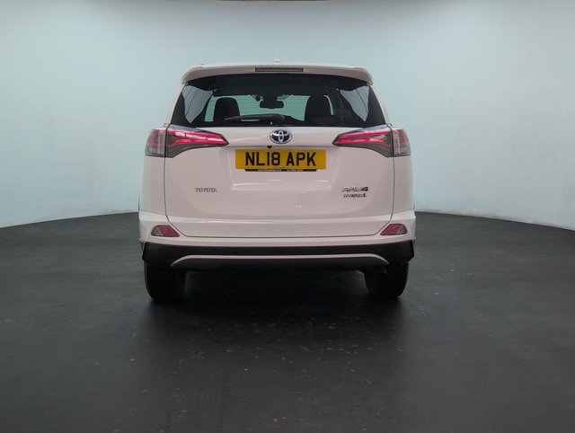 USED 2018 18 Toyota Rav4 2.5 Vvt-H Icon Suv 5dr Petrol Hybrid Cvt Euro 6 (s/S) (197 Ps) - Sat Nav, Privacy, Sensors