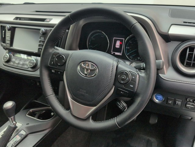 USED 2018 18 Toyota Rav4 2.5 Vvt-H Icon Suv 5dr Petrol Hybrid Cvt Euro 6 (s/S) (197 Ps) - Sat Nav, Privacy, Sensors