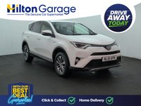 USED 2018 18 Toyota Rav4 2.5 Vvt-H Icon Suv 5dr Petrol Hybrid Cvt Euro 6 (s/S) (197 Ps) - Sat Nav, Privacy, Sensors