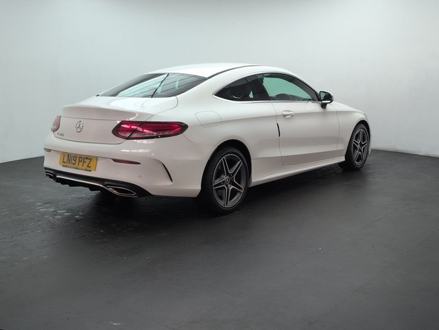 USED 2019 19 Mercedes-Benz C Class 2.0 C300 Amg Line Coupe 2dr Petrol G-Tronic+ Euro 6 (s/S) (258 Ps) - Sat Nav, Sensors, Climate