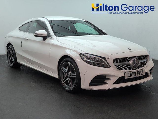USED 2019 19 Mercedes-Benz C Class 2.0 C300 Amg Line Coupe 2dr Petrol G-Tronic+ Euro 6 (s/S) (258 Ps) - Sat Nav, Sensors, Climate
