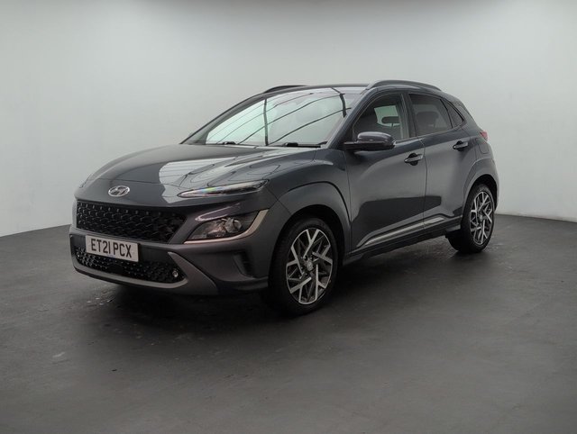 USED 2021 21 Hyundai Kona 1.6 H-Gdi Premium Suv 5dr Petrol Hybrid Dct Euro 6 (s/S) (141 Ps) - Sat Nav, Sensors, Privacy