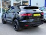 USED 2019 69 JAGUAR F-PACE 2.0 D180 CHEQUERED FLAG OPEN PANORAMIC SUNROOF SAT NAV CAMERA SUV 5DR DIESEL AUTO AWD EURO 6 (S/S) (180 PS) SAT NAV~CAMERA~PRIVACY~HEATED WHEEL