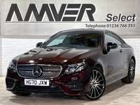 USED 2020 70 MERCEDES-BENZ E-CLASS 2.9 E400d AMG Line (Premium Plus) Coupe 2dr Diesel G-Tronic+ 4MATIC Euro 6 (s/s) (340 ps) 