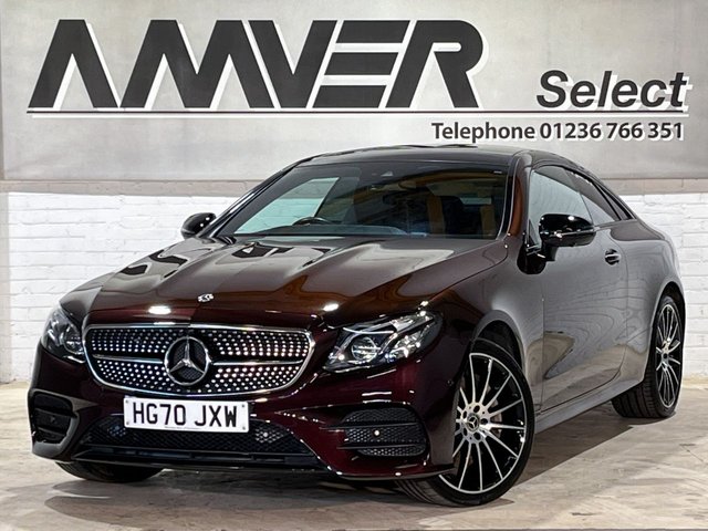 2020 70 Mercedes-Benz E-Class 2.9 E400d AMG Line (Premium Plus) Coupe 2dr Diesel G-Tronic+ 4MATIC Euro 6 (s/s) (340 ps)