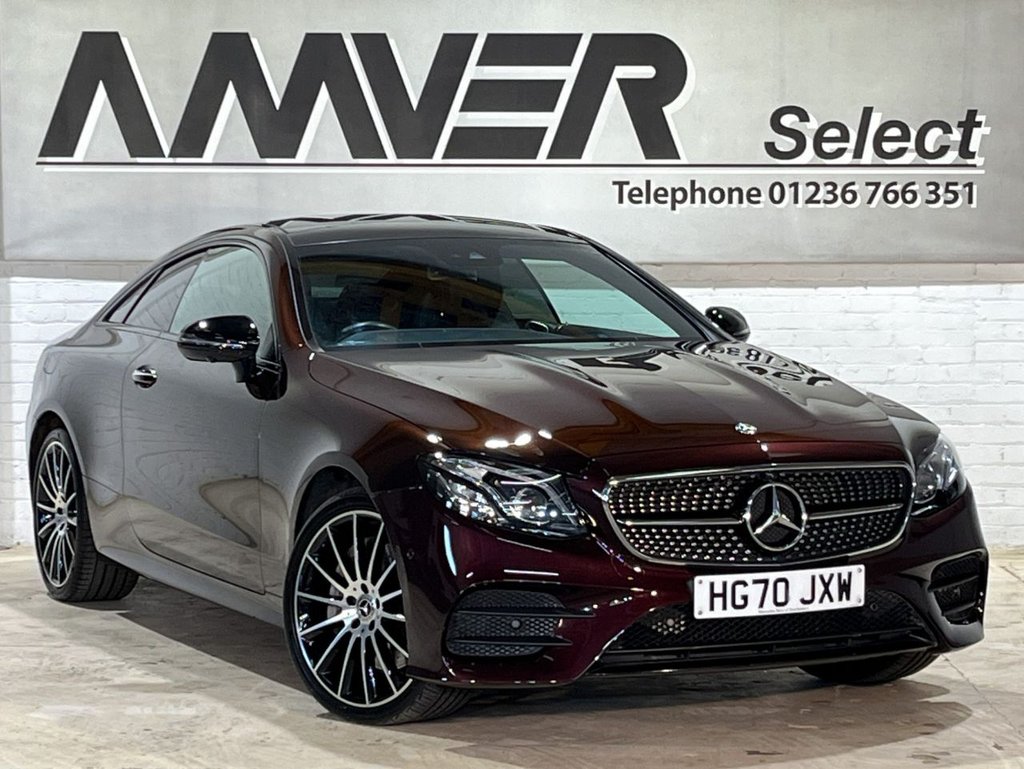 USED 2020 70 MERCEDES-BENZ E-CLASS 2.9 E400d AMG Line (Premium Plus) Coupe 2dr Diesel G-Tronic+ 4MATIC Euro 6 (s/s) (340 ps) 