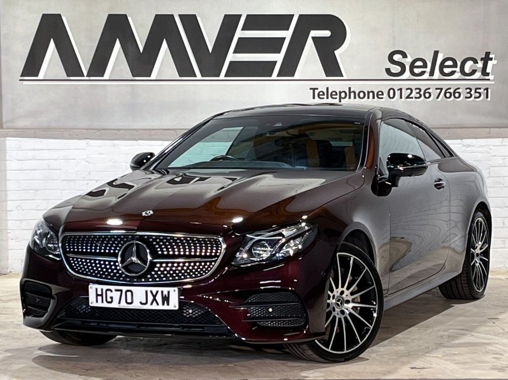 USED 2020 70 MERCEDES-BENZ E-CLASS 2.9 E400d AMG Line (Premium Plus) Coupe 2dr Diesel G-Tronic+ 4MATIC Euro 6 (s/s) (340 ps) 