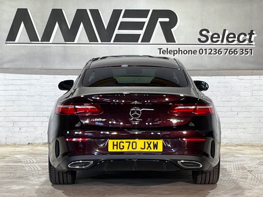 USED 2020 70 MERCEDES-BENZ E-CLASS 2.9 E400d AMG Line (Premium Plus) Coupe 2dr Diesel G-Tronic+ 4MATIC Euro 6 (s/s) (340 ps) 