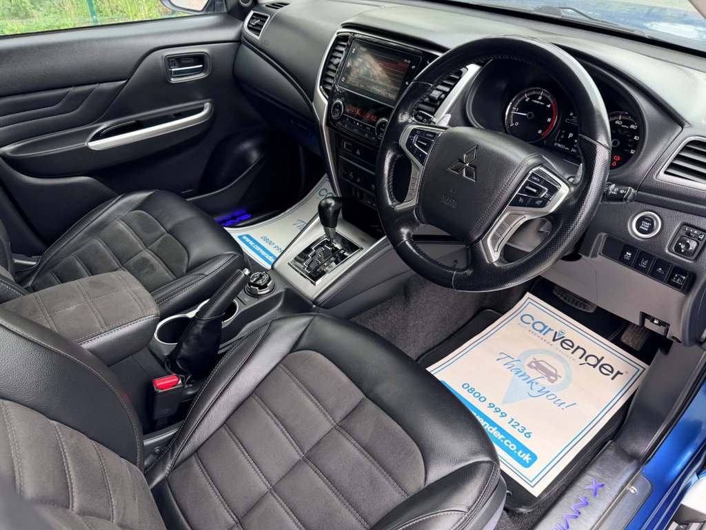USED 2021 21 MITSUBISHI L200 2.2 DI-D DC Barbarian X Pickup Double Cab 4dr Diesel Auto 4WD Euro 6 (s/s) (150 ps) |360 Reversing Camera|Rear & Front Sensors|4 Wheel Drive|Apple CarPlay/Android Auto|Cruise|